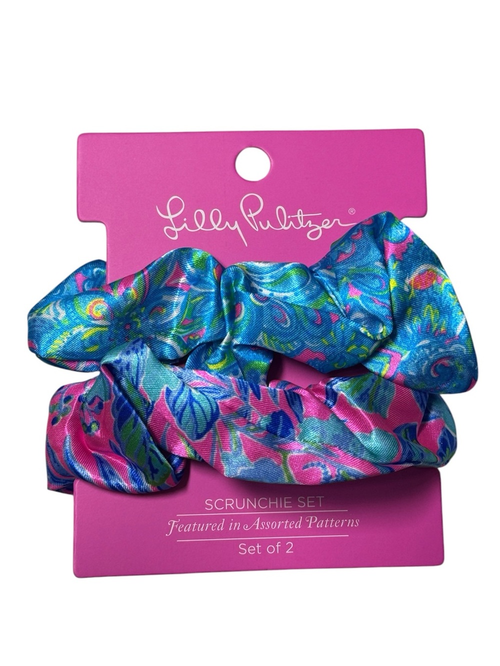NEW Lilly Pulitzer Scrunchie SET